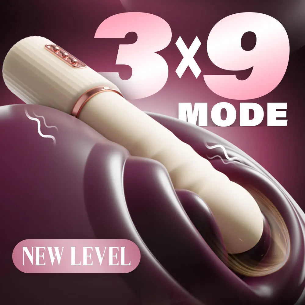 Adult Sex Toys G-spot Vibrator Women Vaginal Massager with Wiggling Thrusting Vibrating Vagina Anal Clitoral Stimulator Vibrator