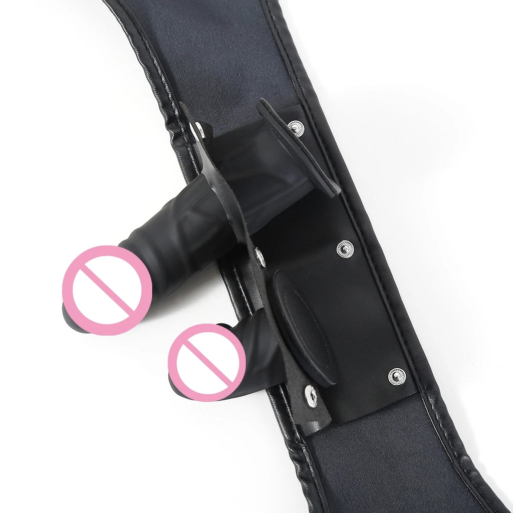 Strap-On Thong with Inner Dildo,Detachable Vaginal Anal Plug Sex,Women Masturbation,Chastity Panties,BDSM Toys
