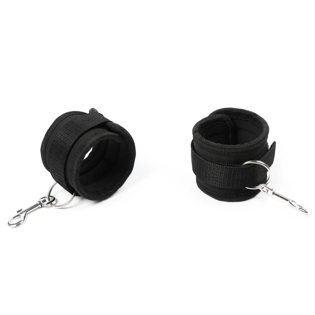 BDSM Adjustable Fetish Bondage Restraints Harness SM Products For Couples Adult Games Wrist Ankle Handcuffs Bed Banding Straps