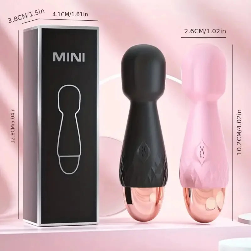 An ultra-mini sex toy for pleasure, featuring a freely rotatable head, lightweight and portable design, and 10 vibration modes