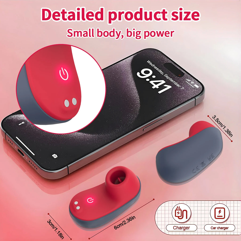 Sex Toys - Rose Vibrator, 10 Vibration Modes, for Clitoral and Nipple Stimulation, Adult Toys for Women or Couples' Pleasure