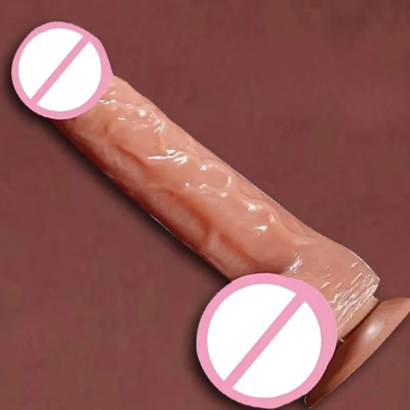 Dildos Sex Toys Dick Cheap Soft Female Vagina Clitoris Anal Masturbators Penis with Suction Cup 5 Colors Consolador Dildo Gode