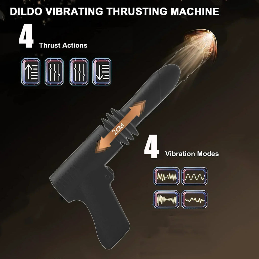 2025 Automatic Sex Machine for Women Love Vibrator Masturbation Pumping Gun for Couple Men Sex Toys for Women SM