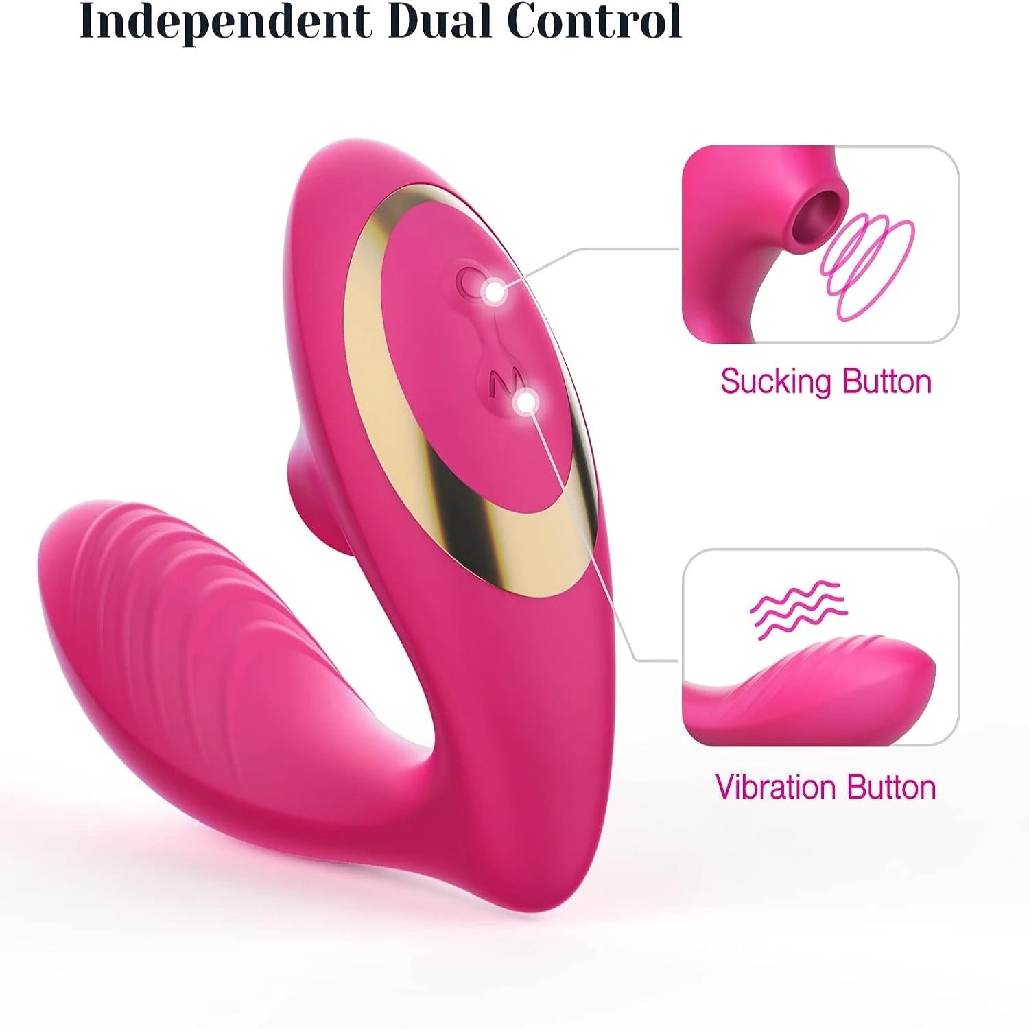 Erotic Wearable Clitoris Sucking Vibrator Dildo G Spot Clitoris Stimulat Vagina Vibrator Sex Toy for Women Adult Couples 18+