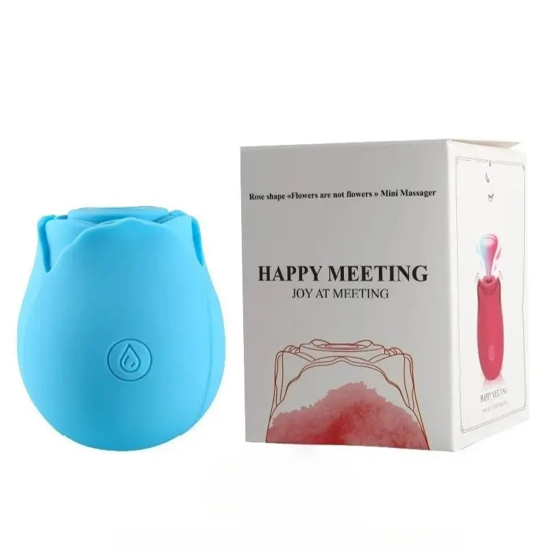 Sucking Rose Vibrator Toy for Women Masturbation Vacuum Stimulator Oral Nipple Clit Sucker Female Sex Toy Goods for Female Adult