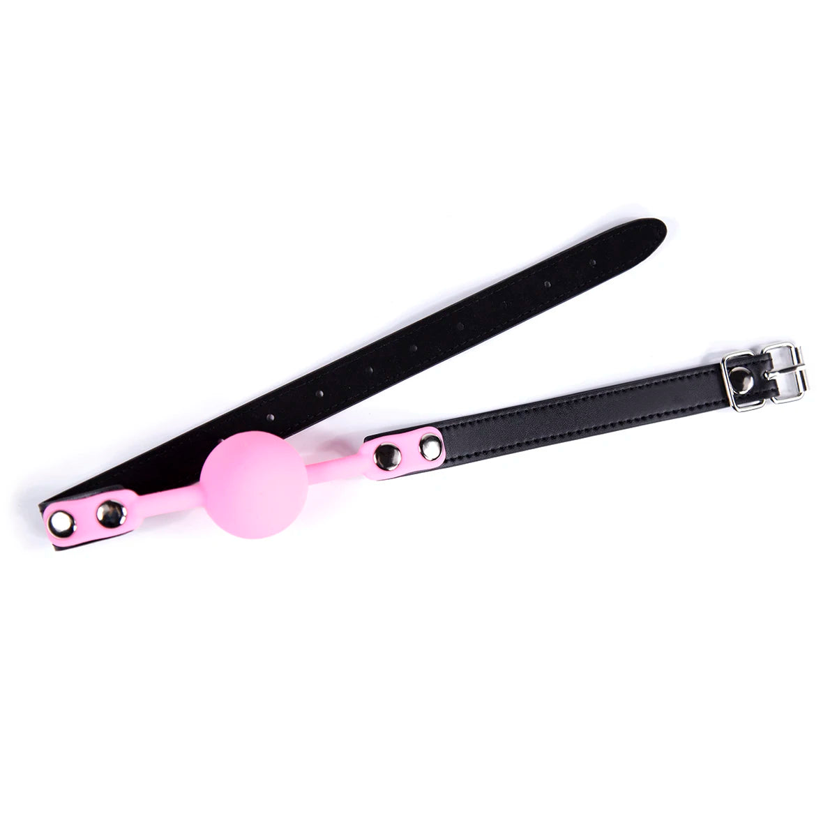 BDSM Ball Gag for Submissive Silicone Slave Throat Mouth Open Gags PU Leather Harness,Bondage Restraints,Sex Toys for Couples