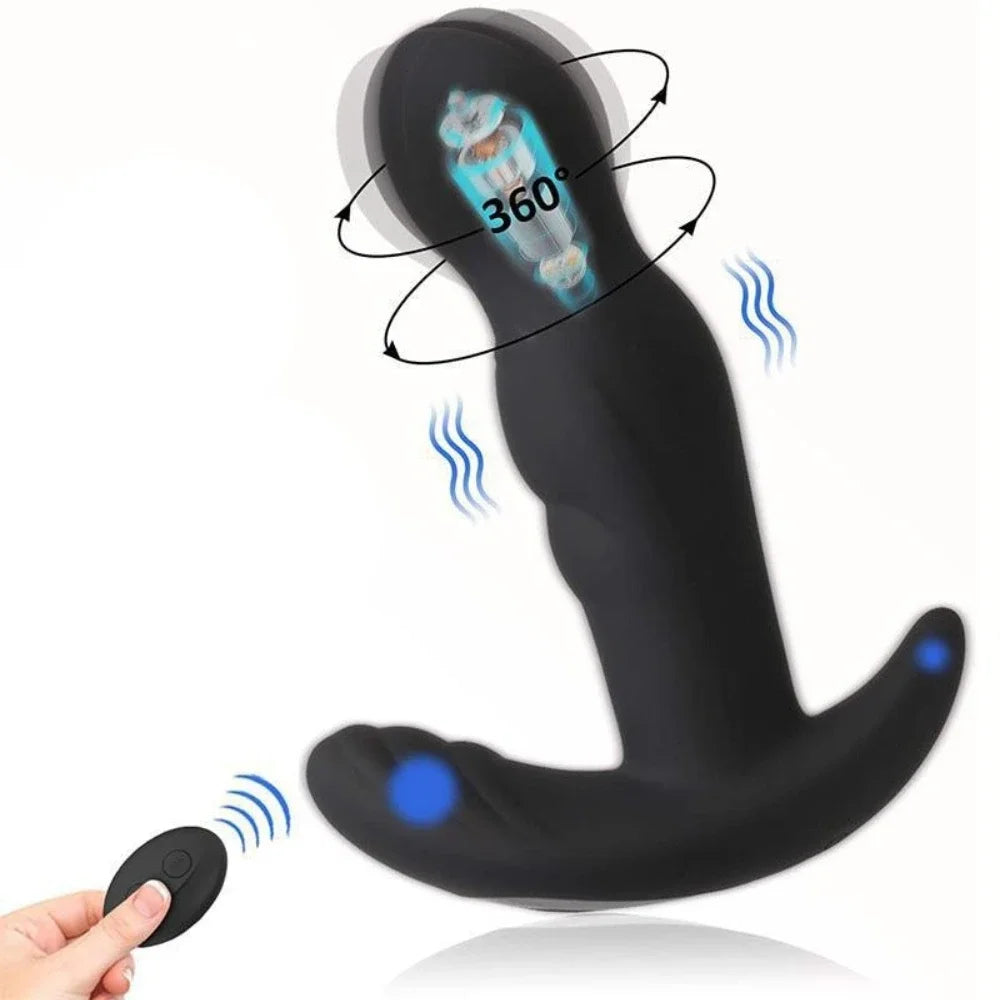 Sex Toys for Adults Anal Vibrator Powerful Prostate Masturbator Sexual Wand Massager Wireless Remote Control Adult Toy for Men