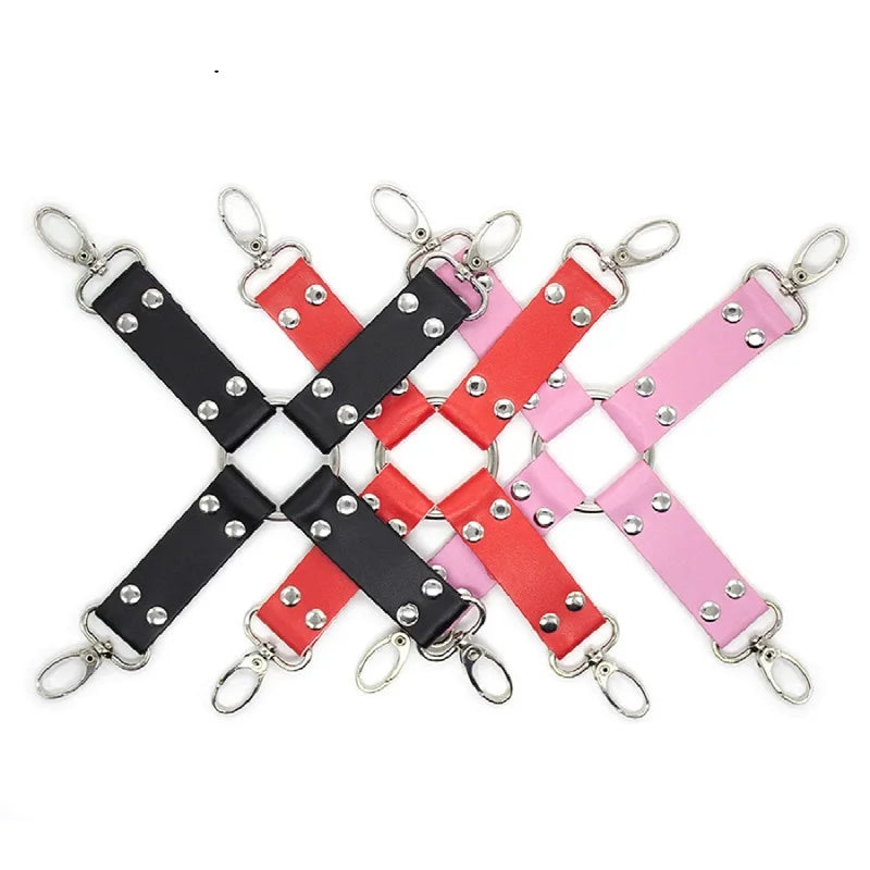 BDSM Bondage Restraints Set Fetish Slave Adult Games Sex Toys Cross Buckle For Women Couples Erotic  Flirting Accessories