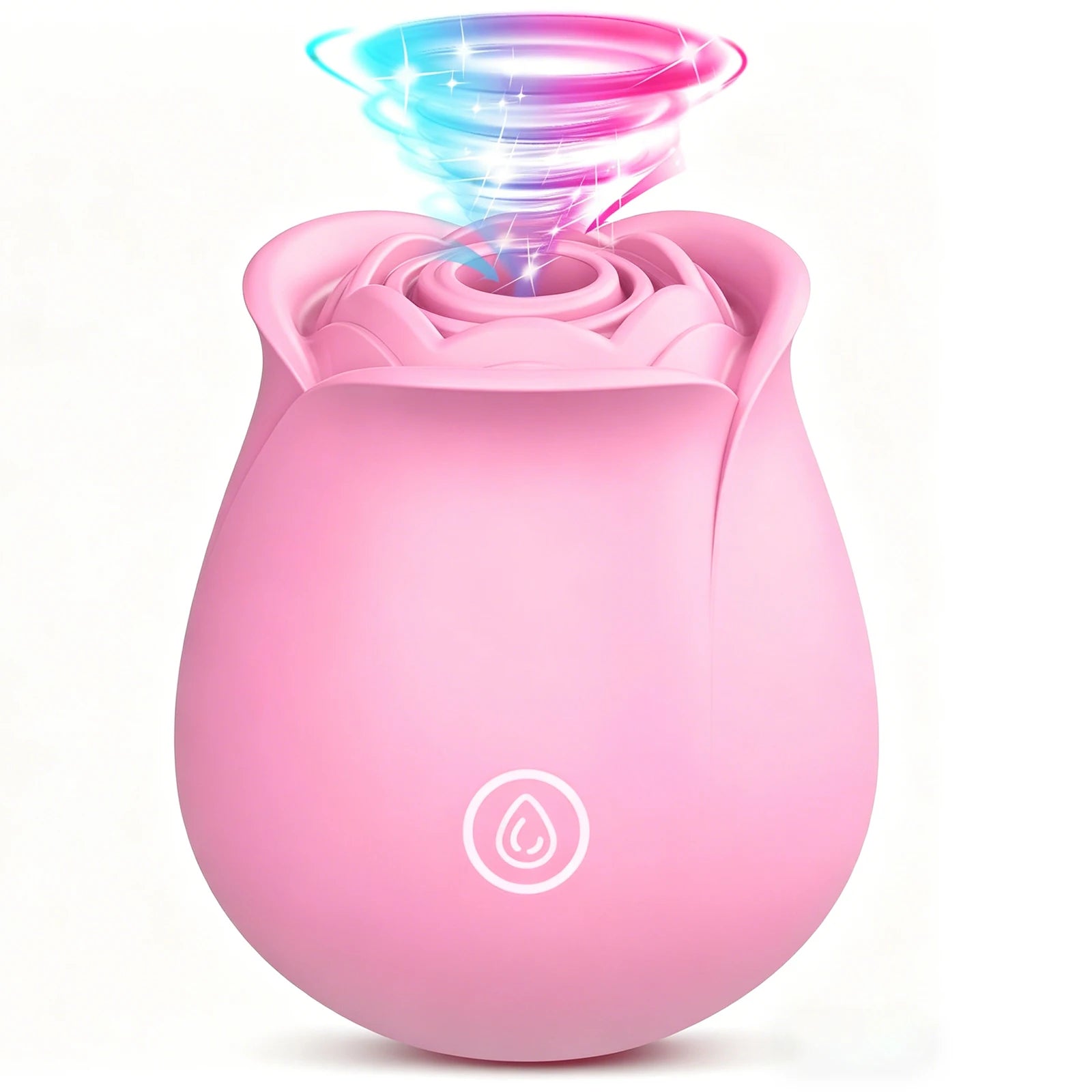 Rose Sex Toy Vibrator for Women, 9 Sucking & Vibrating Modes, Waterproof Sex Toys Sucker, Clit Nipple Stimulator Play Clamps