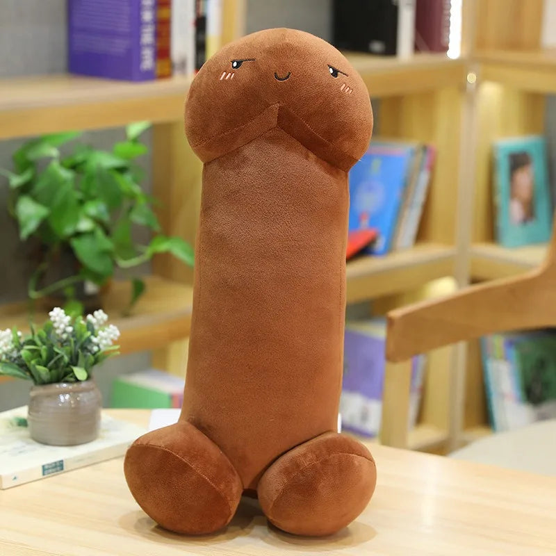 Long Lifelike Penis soft Plush Toy Stuffed Dick Trick Doll Real-life Penis expressions Plush Pillow Sexy Toy Gift Lover