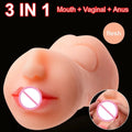 New Male Sex Toys With Sexy Mouth Realistic Vagina And Tight Anus Ass Oral Sex Doll Stroker Adult Toys Adult Supplies For Men