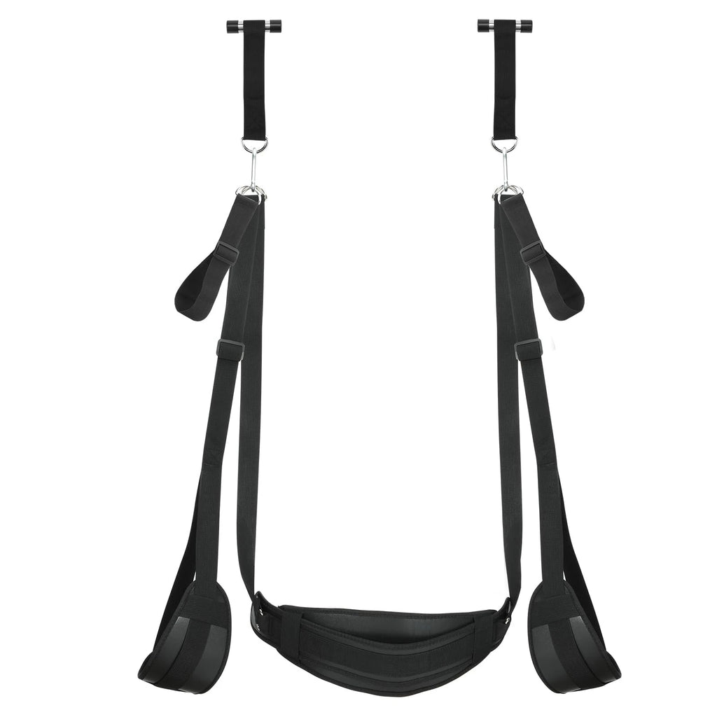 BDSM Upgraded Door Hanging Sex Swing Sex Toys Soft Slings Sex Furniture Fetish Bandage Restraints Adult Sex Swing SM Games