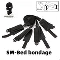 BDSM bed restraint belt set, customized for couples to engage in intimate activities, adult sex toys, bondage belts