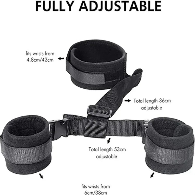 BDSM Adult Sex Toy Kits Sets for Sexy Games Bondage Mask Set Feather Handcuffs Ankle Cuff Restraints for Couple Sexual Aids 18+