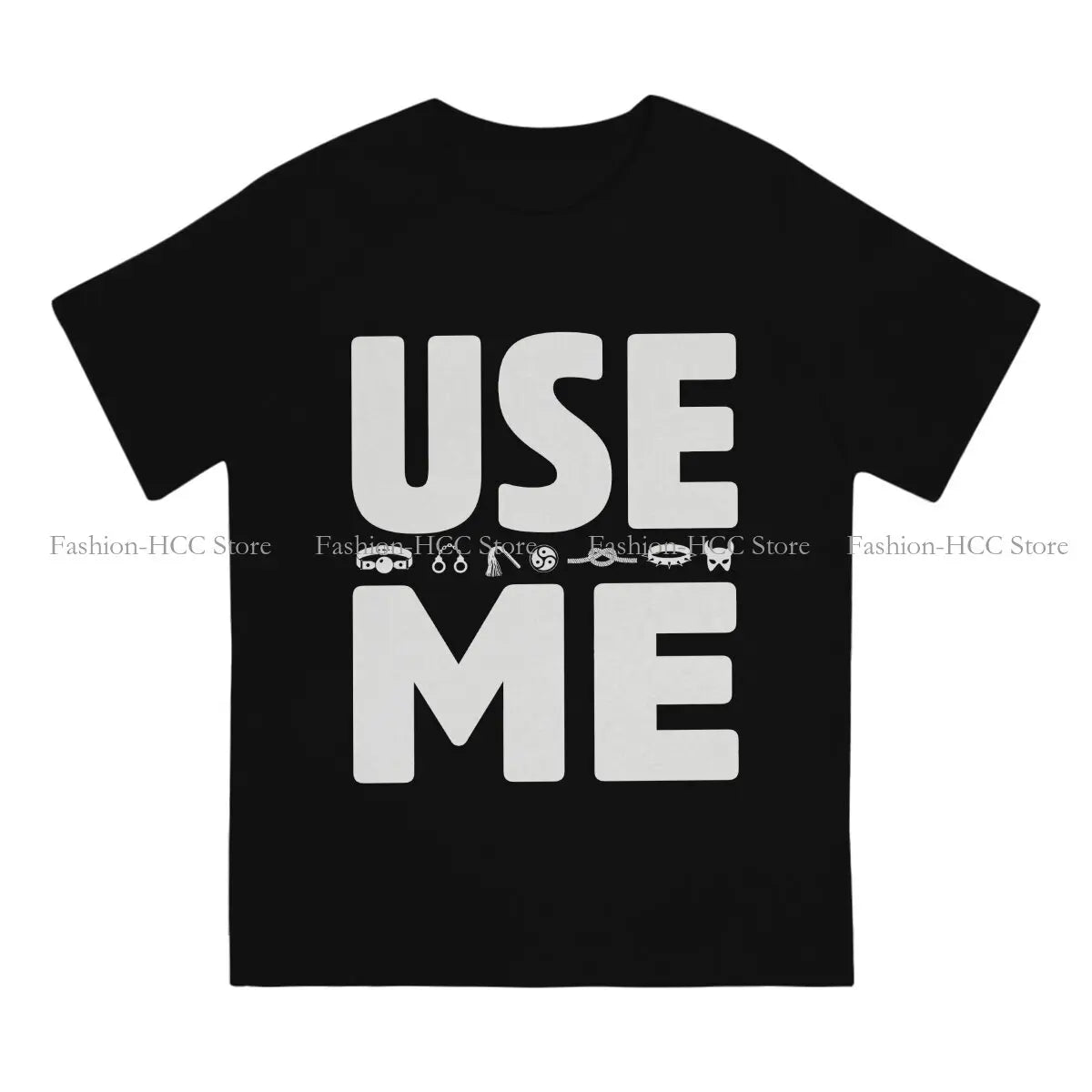 BDSM Bondage Discipline Dominance Submission TShirt for Men Use Me Soft Casual Sweatshirts T Shirt High Quality Trendy