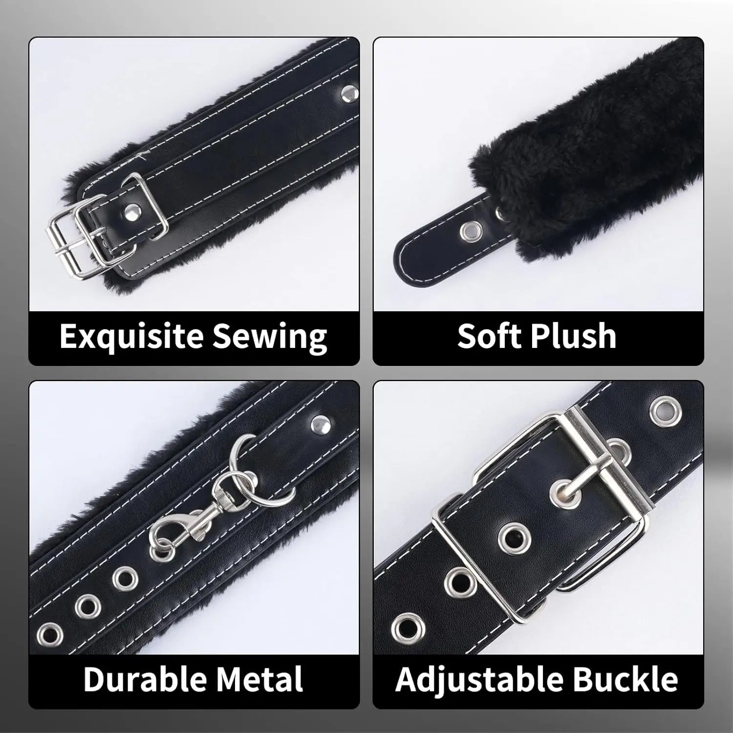 BDSM Bondage Set Sex Toy for Women Restraint Adult Game Handcuff Neck Couples Bondage  Toy