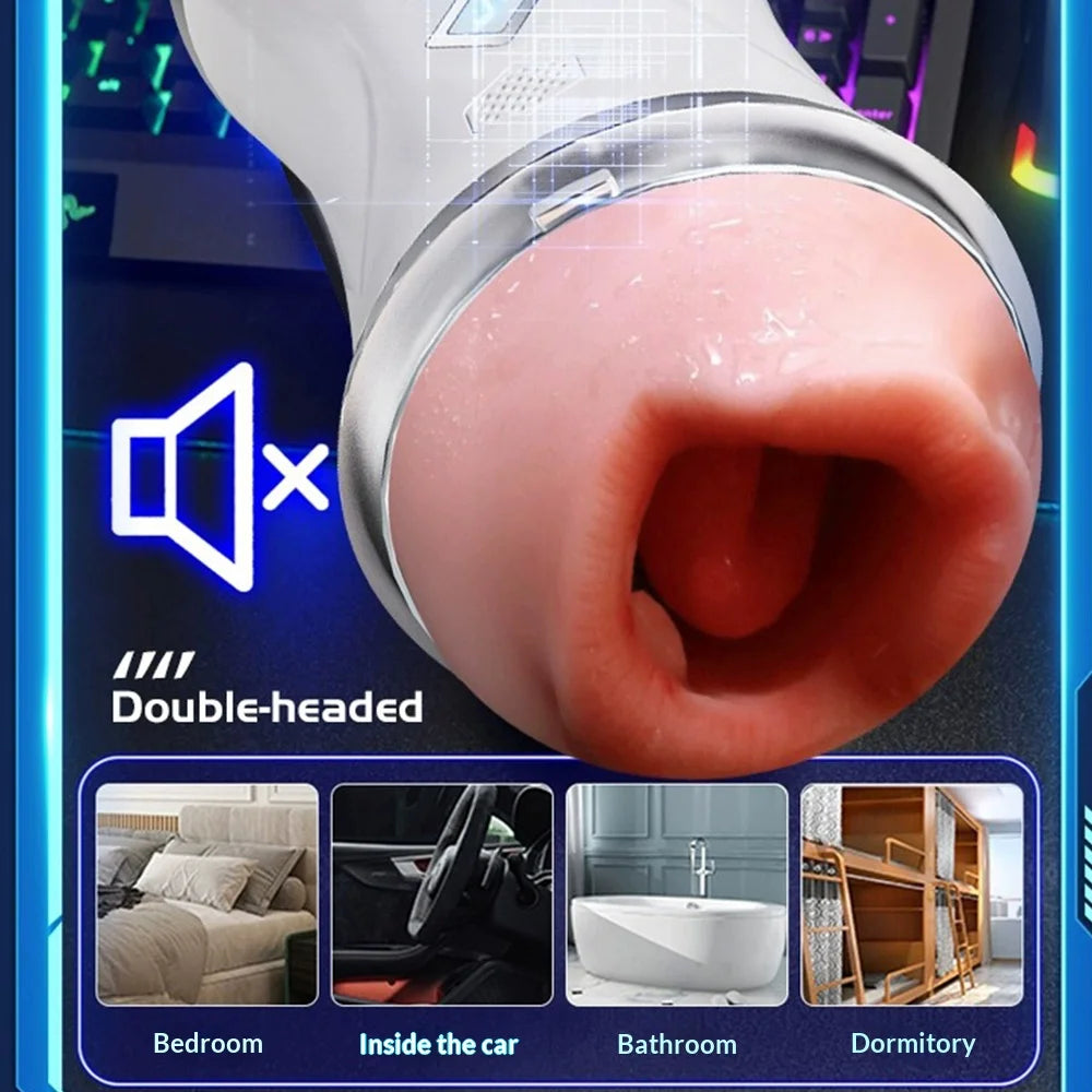 Sex Toys for Men Vagina Male Masturbators Cup Real Pussy Real Vagina Sextoys Silicone Adult Product 3D Realistic Masturbator ﻿
