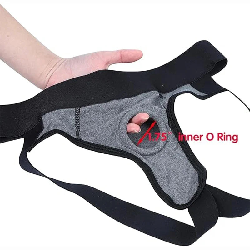 Strapon Harness Underwear Strap on Harness Underpants Strapless Panties Lesbian Undies for Men Women