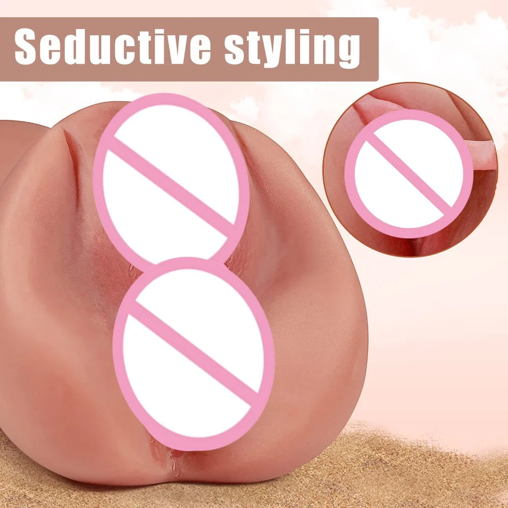 Male Adult Sex Toys Lifelike Vagina Anal For Men Pocket Pussy High Quality Male Masturbator Top Soft Material sexy Adult Sex Toy