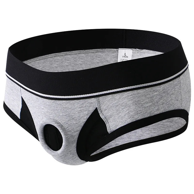 Strap On Underwear Harness Strapless Underwear for Men Women Couples Unisex Briefs Underpants Pants