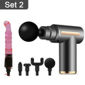 Sex Massager Muscle Massage Gun Fascial Gun High Frequency Vibration Variable Speed Female Vaginal Vibrator Dildo Sex Toys