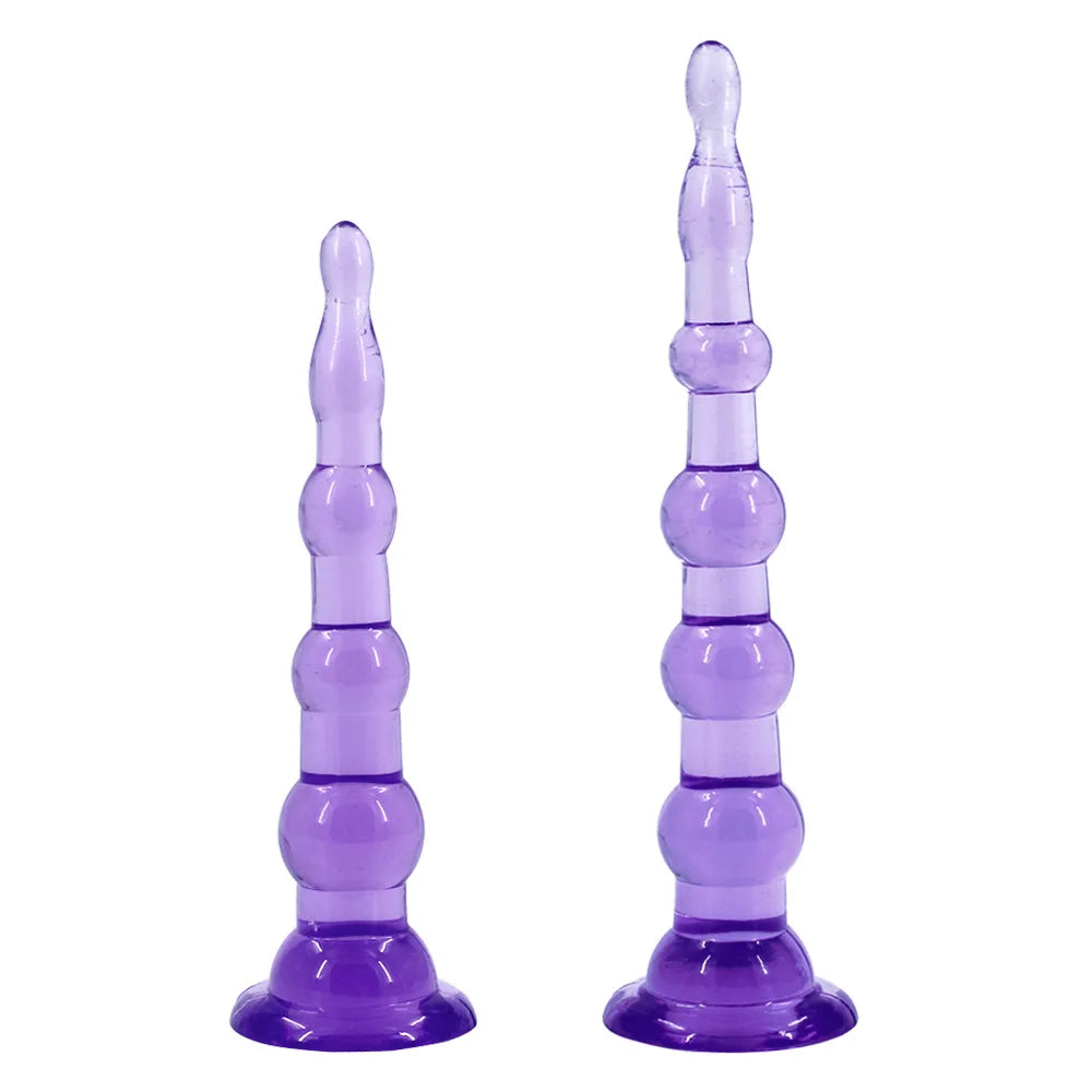 Adult Sex Toys for Men Anal Plug Prostate Massager Jelly Analplugs No Vibrator Male Masturbator Butt Plug Dildo Vibrator Sextoys