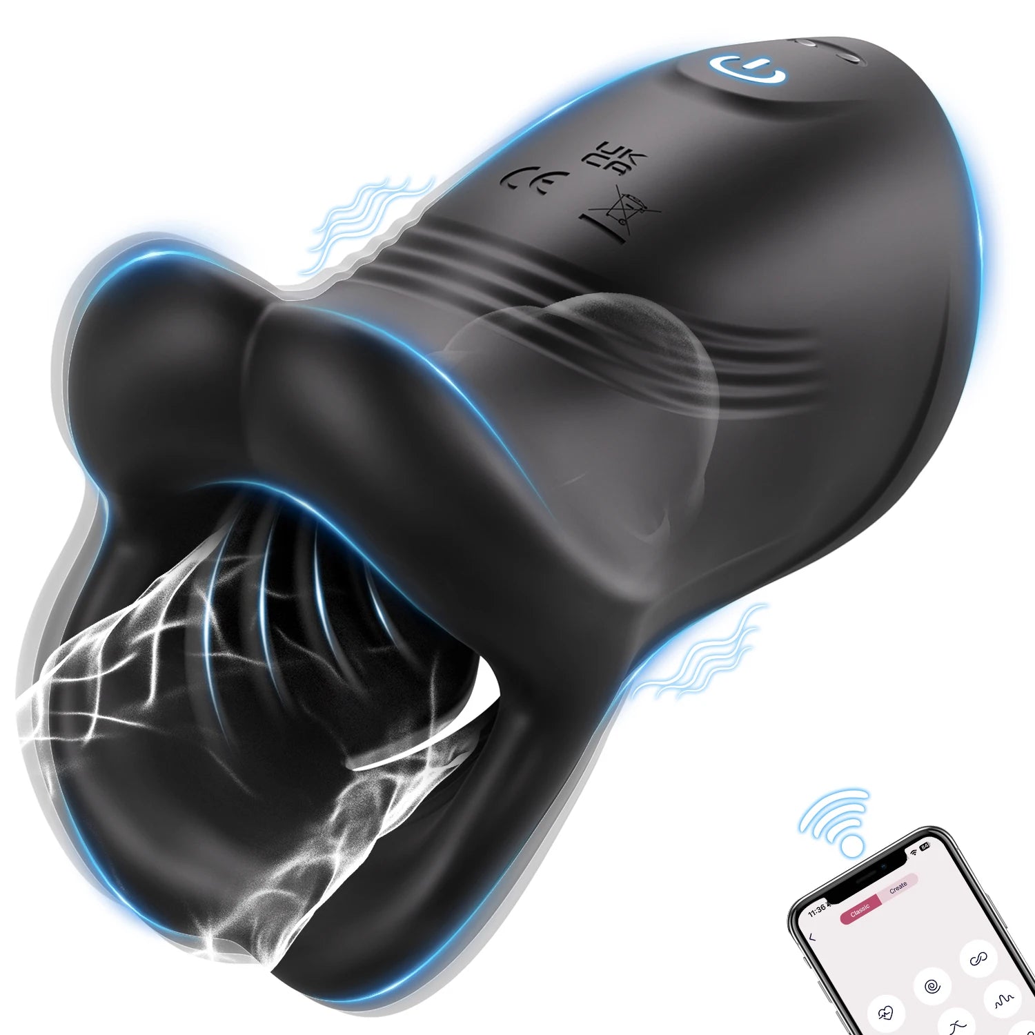 Adult Sex Toys Vibrating Male Masturbator Glans Vibrator Electric Penis Massager Delay Trainer Exerciser Vibrations Stimulator