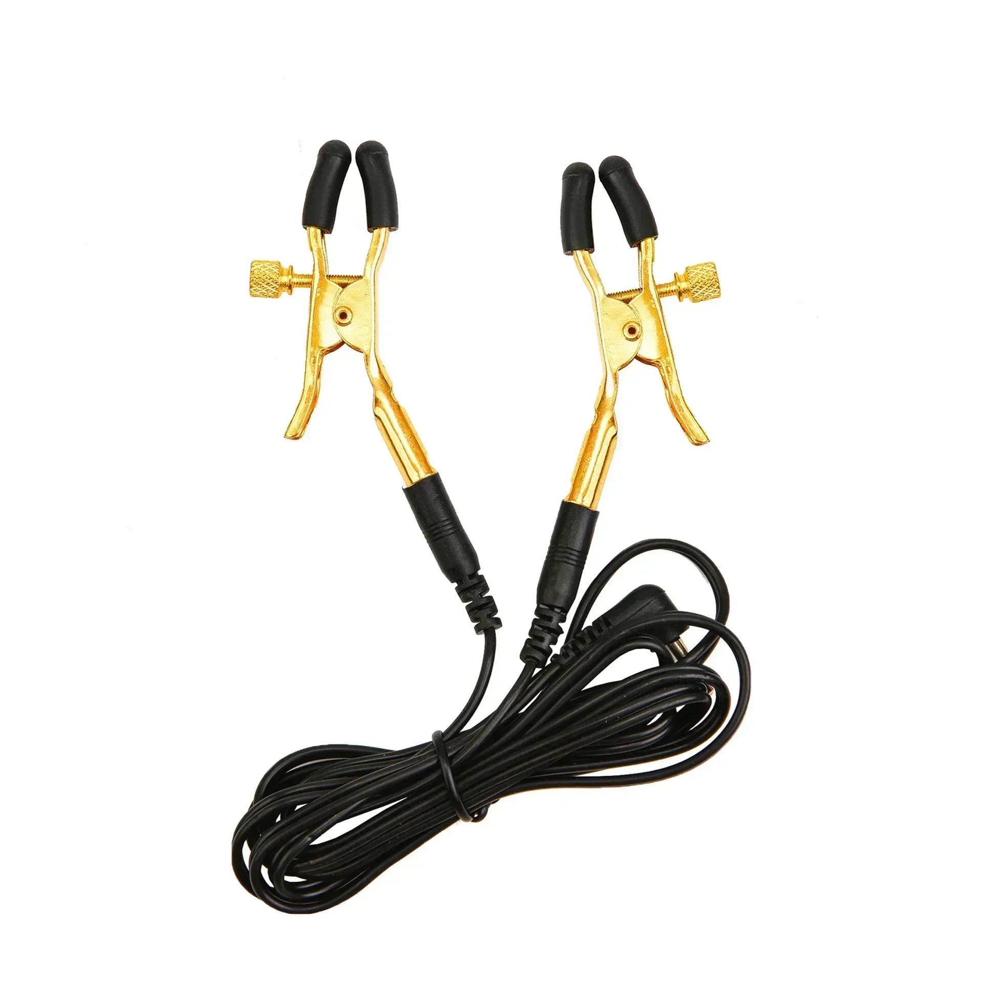 BDSM Fetish Sex Toys Electric Shock Adult Sex Toys Nipple Stimulator Electric Shock Nipple Clamps Full Body Massage SM Electric