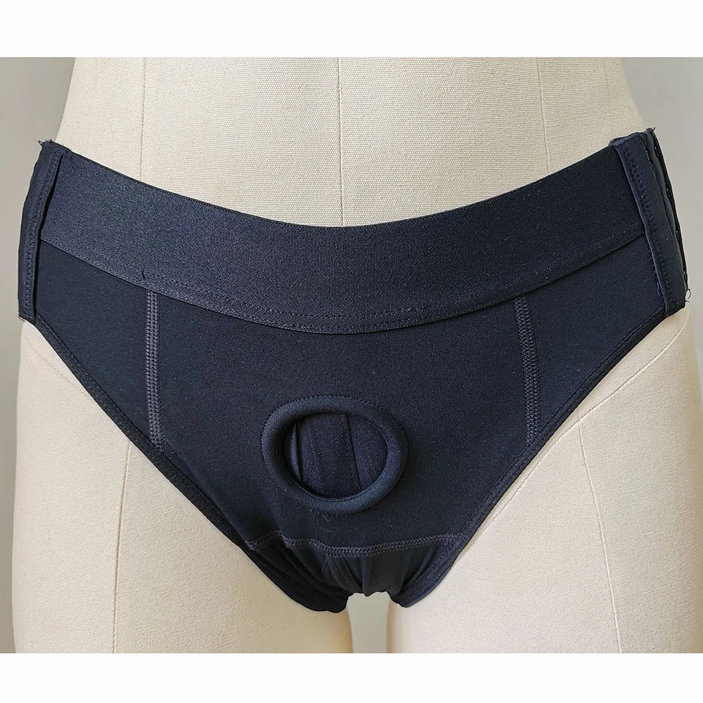 Strap On Harness Underwear for Men Women Couples Lesbian Unisex Adjustable Strapless Panties Strap on Boxer Briefs
