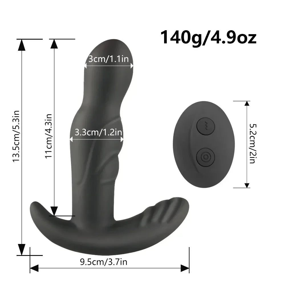 Sex Toys for Adults Anal Vibrator Powerful Prostate Masturbator Sexual Wand Massager Wireless Remote Control Adult Toy for Men