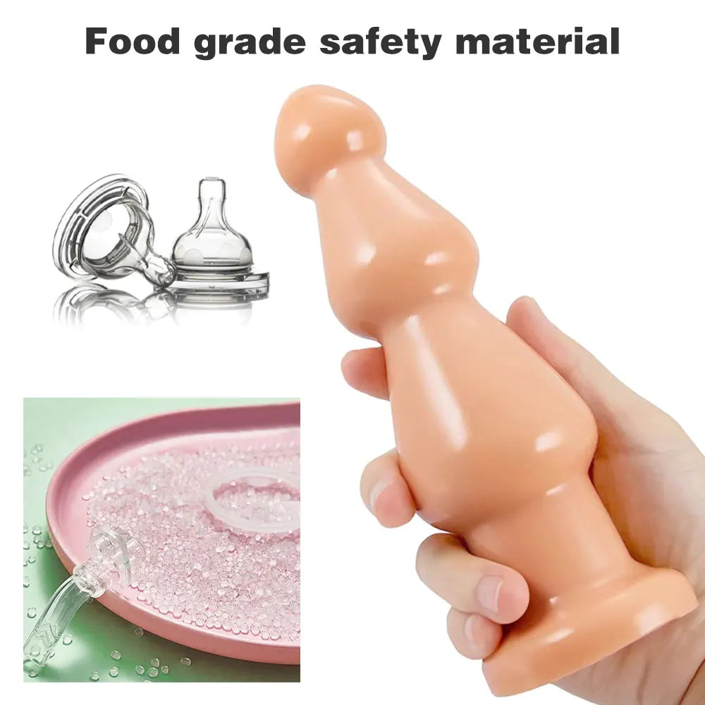 Anal Plug Sex Toys with Powerful Sucker for Men Women Gay Masturbation Tool Anal Toy Anal Beads Pussy Sex Toys for Couple