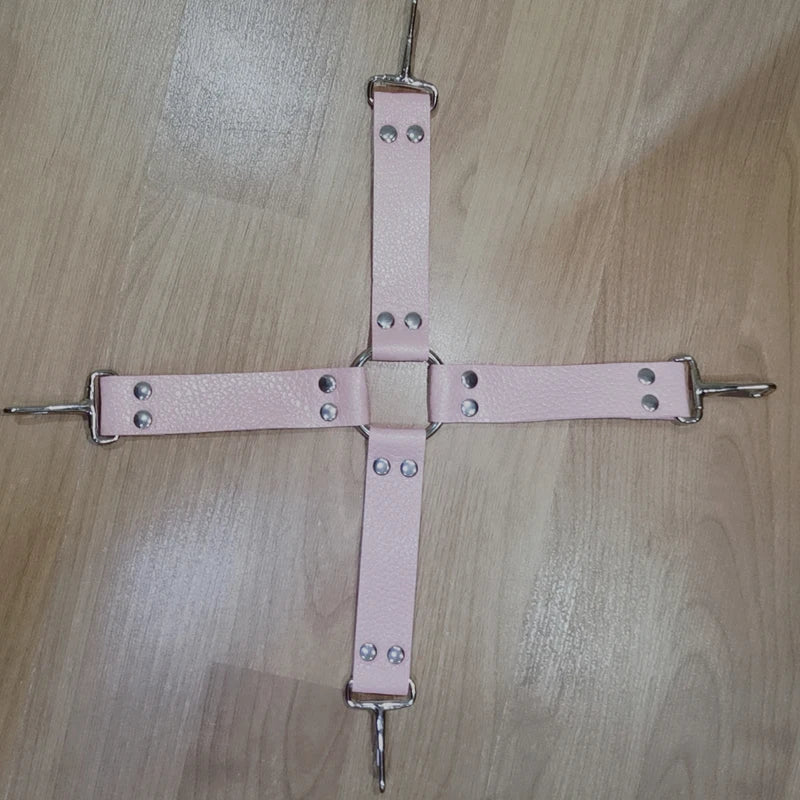 BDSM Bondage Restraints Set Fetish Slave Adult Games Sex Toys Cross Buckle For Women Couples Erotic  Flirting Accessories