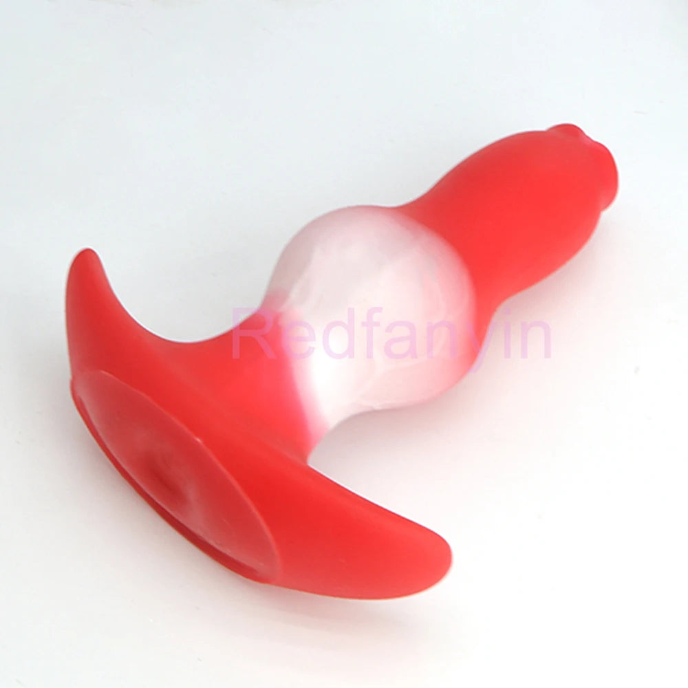 Sex Toys for Women Men Wear Anal Plug Dog Knot Style Silicone Soft Butt Plug 18+ Anal Dilation Prostate Massage Masturbation