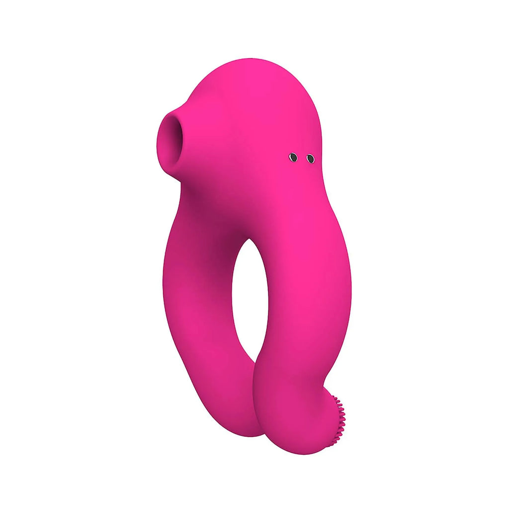 10 Frequency Sucking Vibrator Sex Shop Penis Ring Clit Sucker Cock Ring Adult Products Scrotum Massager Sex Toys for Couple